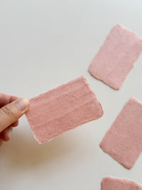 Washi Paper - Small Message Card Set of 10