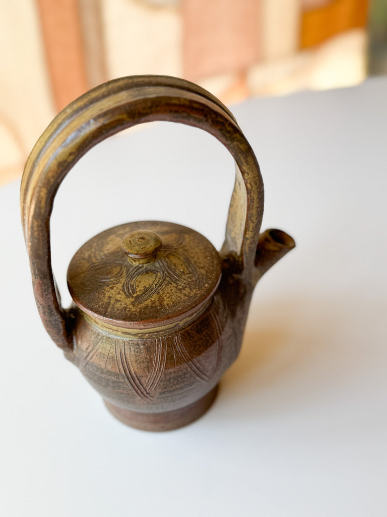 Nakadera kiln - Teapot with handle 2