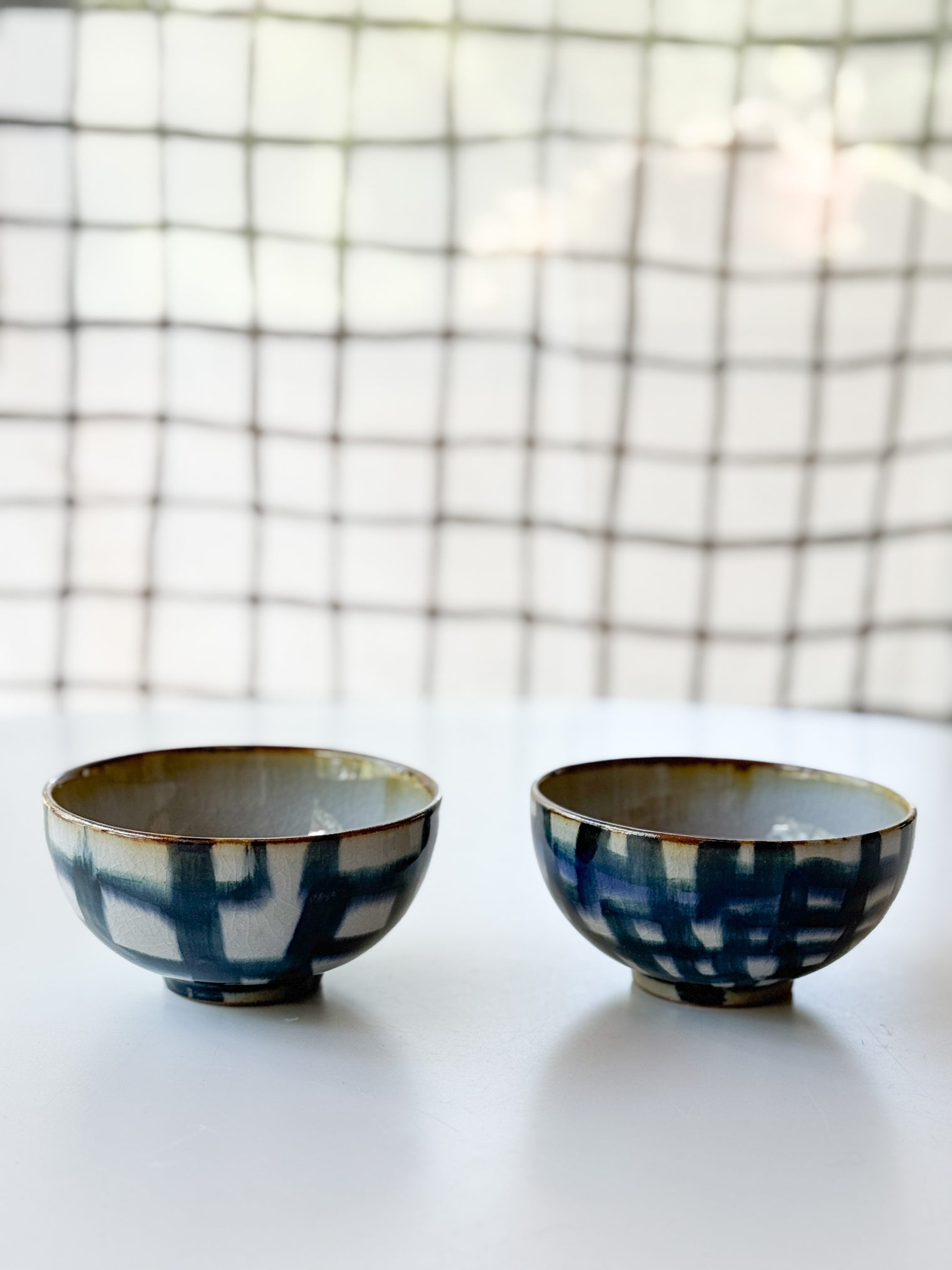Maruo Kiln - Check Pattern Collection, Bowl A