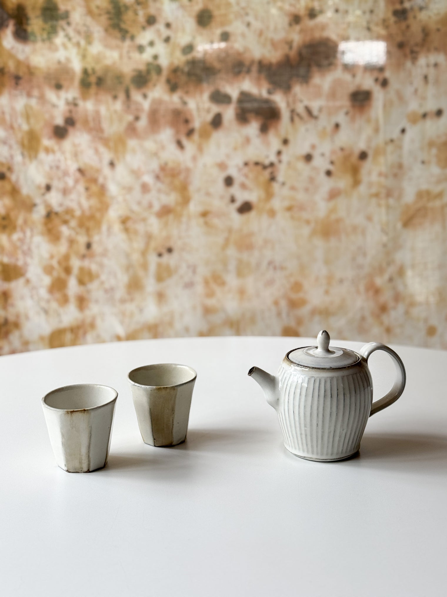 Yamanokuchi Kiln- "Moon light" Tea Pot