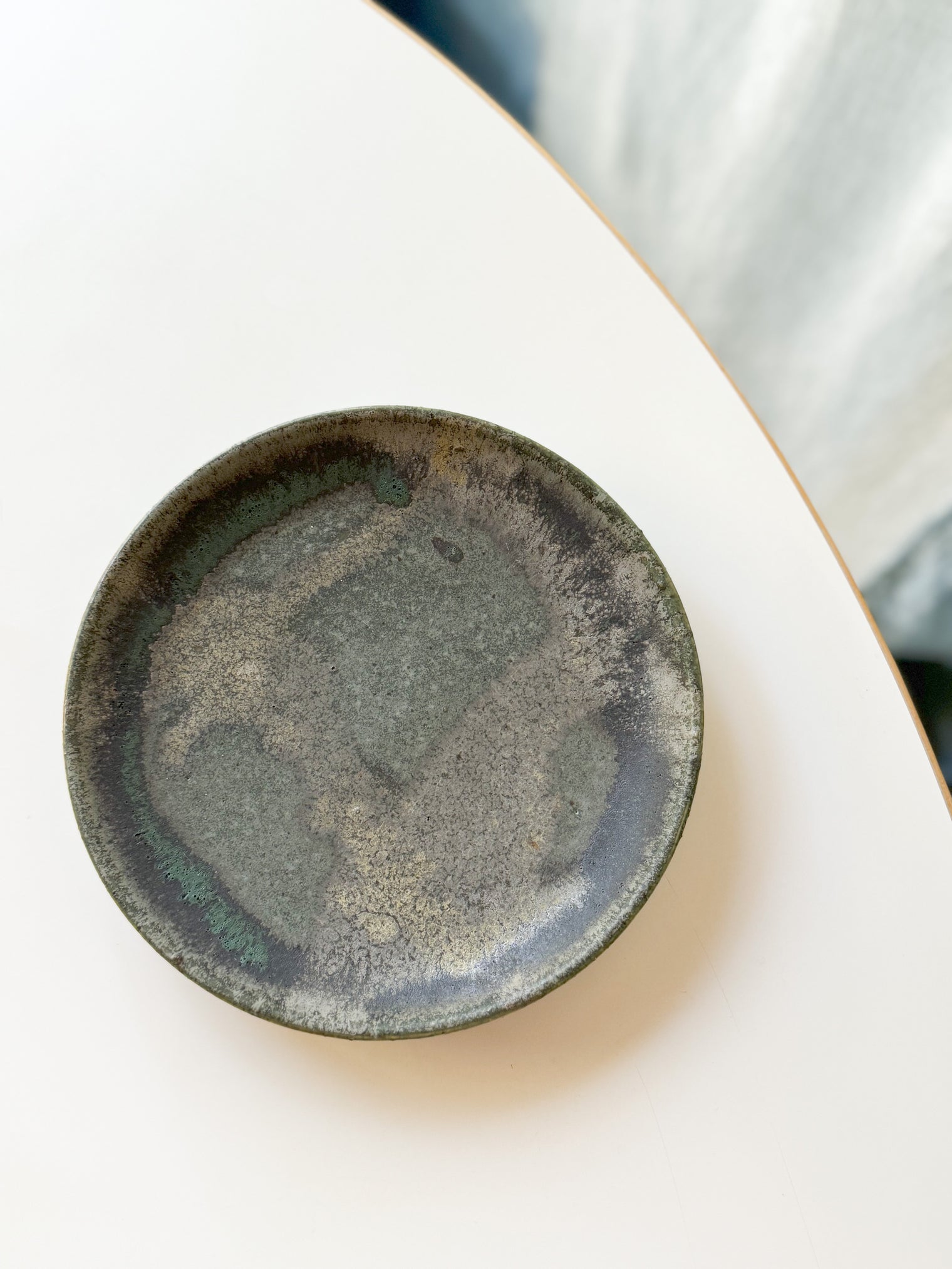 Ayoo Pottery by Naoki Kanazawa - Plate, "Mangata moon road"