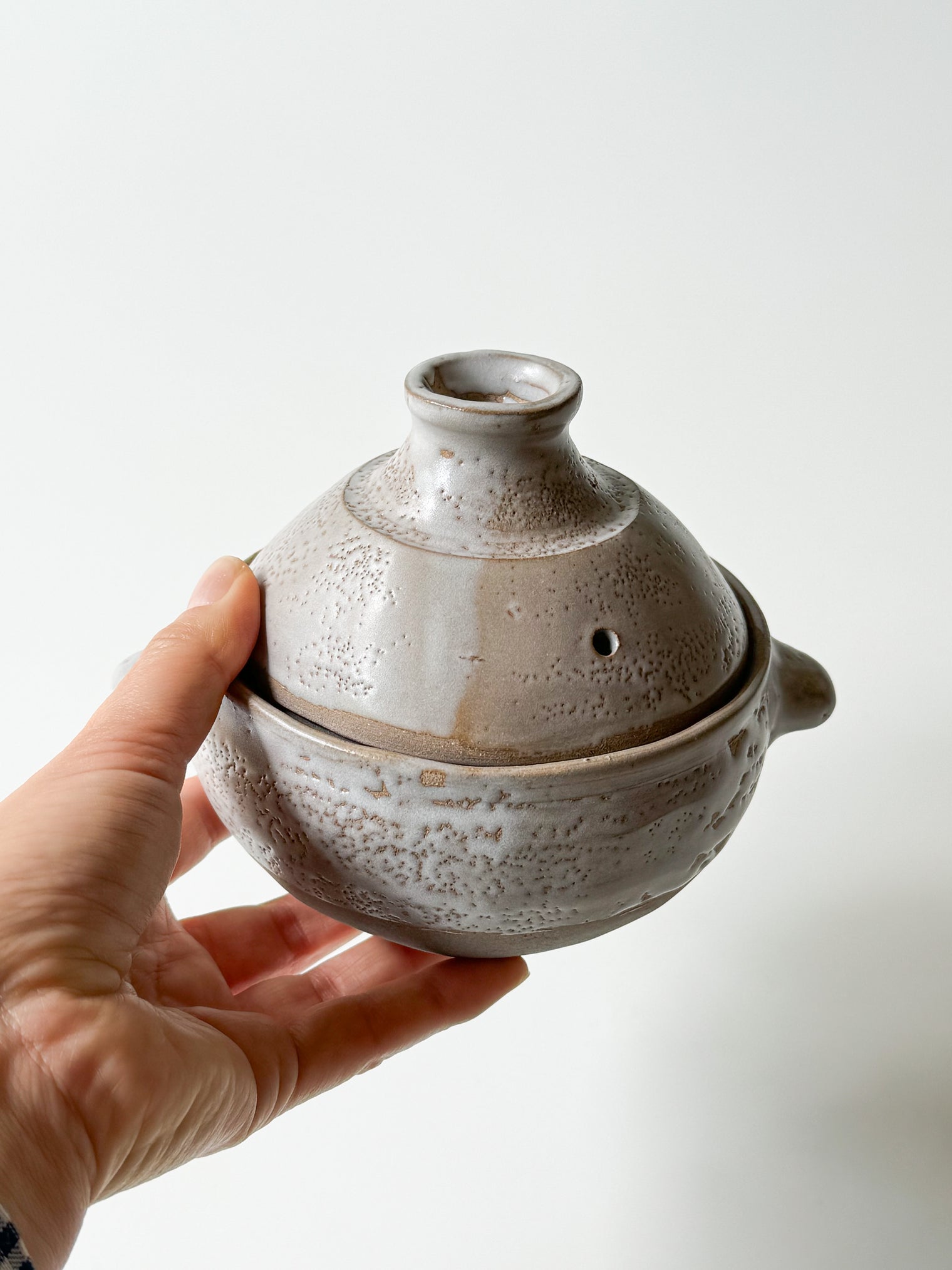 Mugihiko Kitagawa - Vegetable Dyed Donabe Pot, F