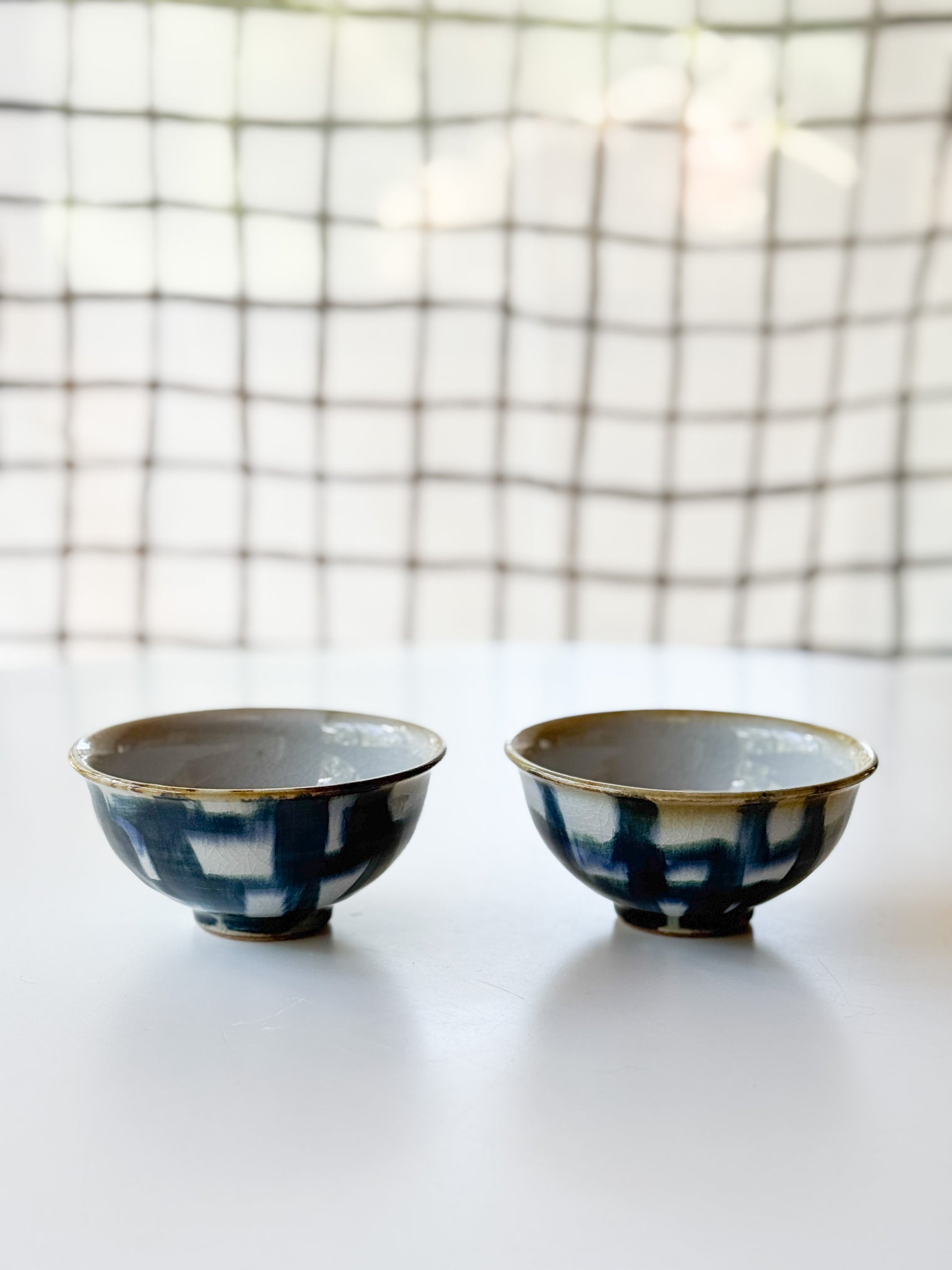 Maruo Kiln - Check Pattern Collection, Bowl B