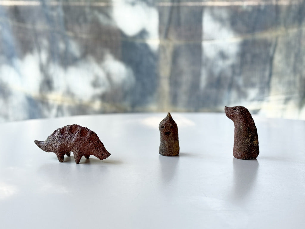 Nakadera kiln - Small Creature Figurine, Ghost