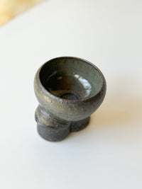 Issaki Kiln, Difficult to hold cup, footed cup, Yoka Good Things