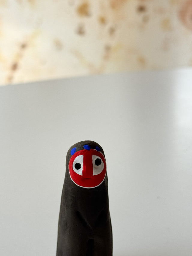 Clay doll - "Dangozaru" Monkey Doll, Protection Charm