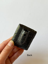 Yamanokuchi Kiln - "Kake Hana" Wall hanging vase, Small Rectangle