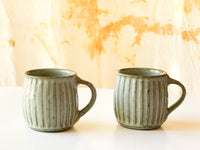 Kajiya Kiln - Mug Cup, Barrel Vertical Shinogi