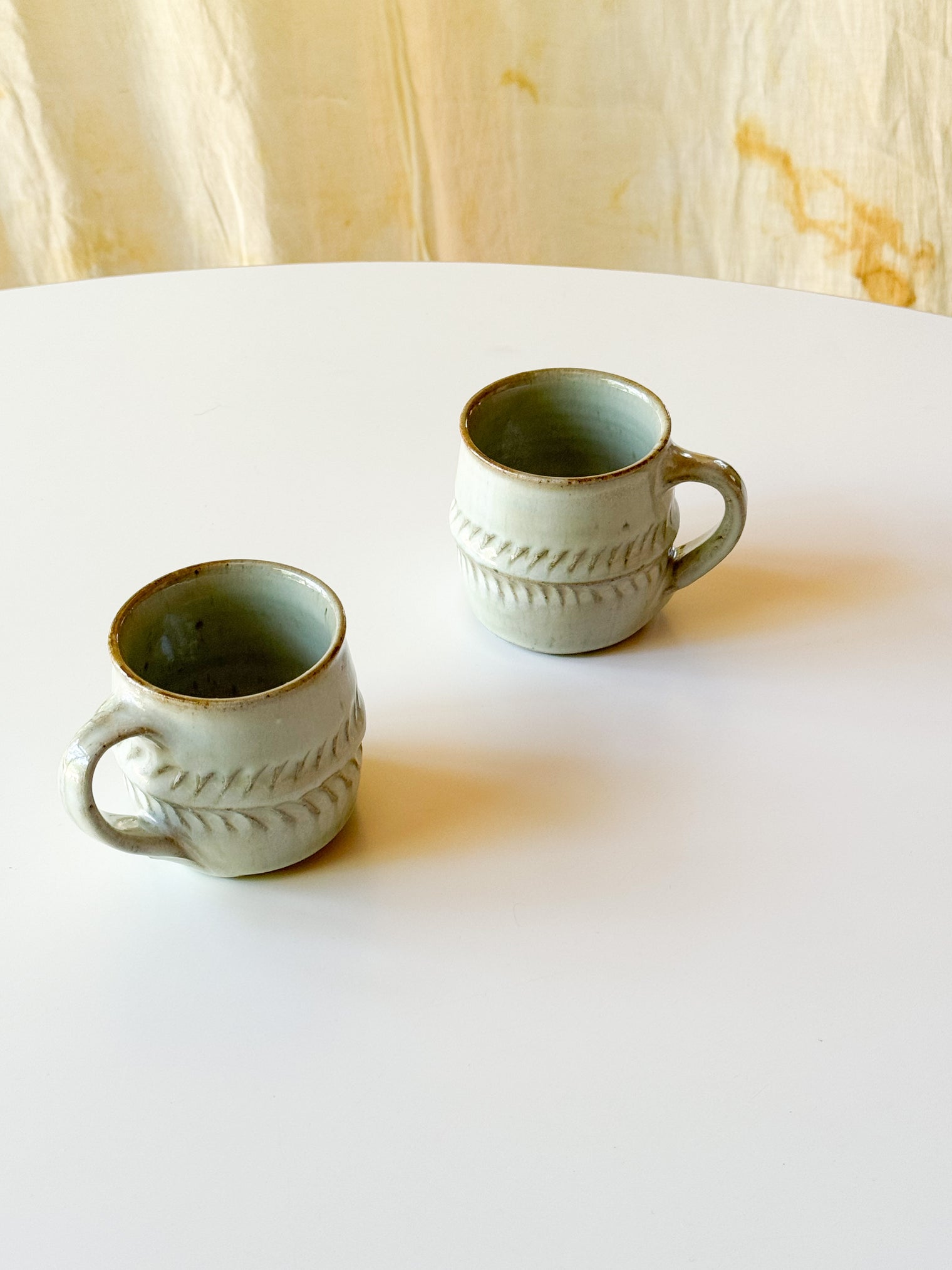 Kajiya Kiln - Mug Cup, Barrel Shinogi