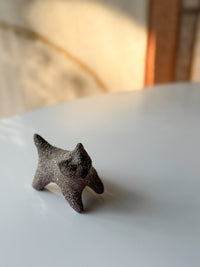 Nakadera kiln - Small Creature Figurine, Cat