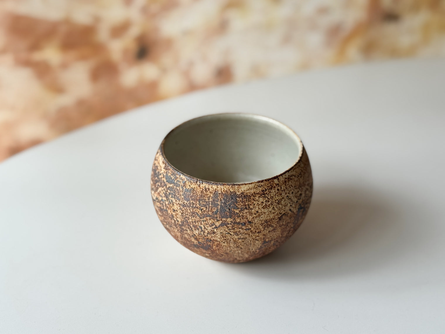 Hiroki Kanazawa -  Round cup, Rust