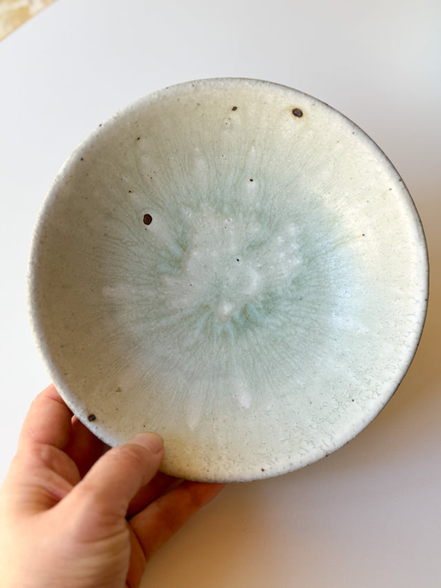 Moriyama Kiln - "Asabachi" shallow bowl