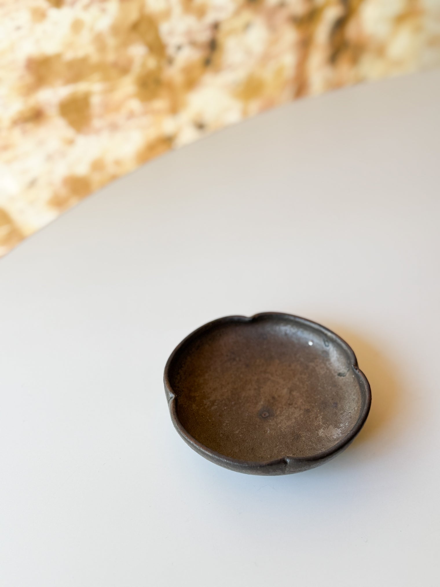Moriyama Kiln - "Hana" flower mini plate