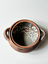 Mugihiko Kitagawa - Vegetable Dyed Donabe Pot, M