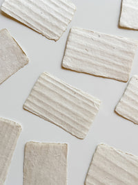 Washi Paper - Small Message Card Set of 10