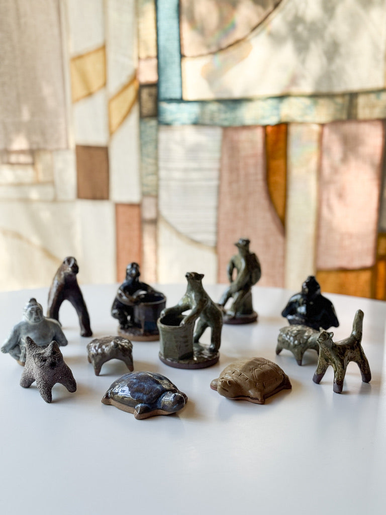Nakadera kiln - "Kappa" Ceramic Figurine