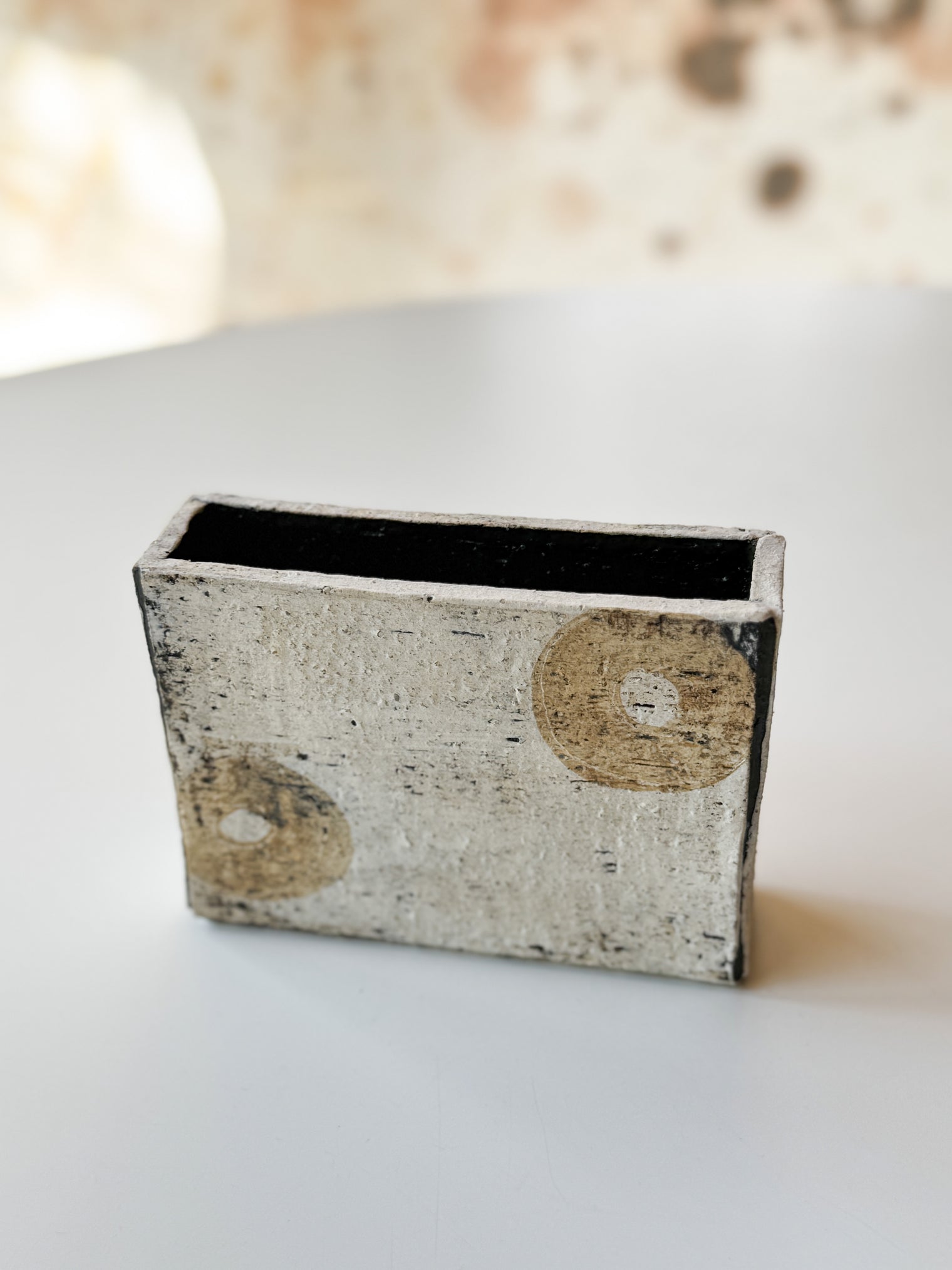 Yamanokuchi Kiln - "Hako" Flower vase, Small
