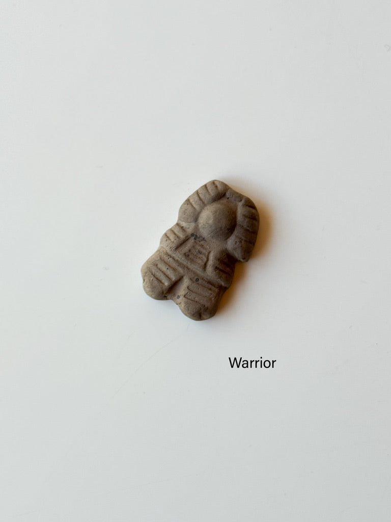 Clay doll - "Menko" Clay Chopsticks Rest