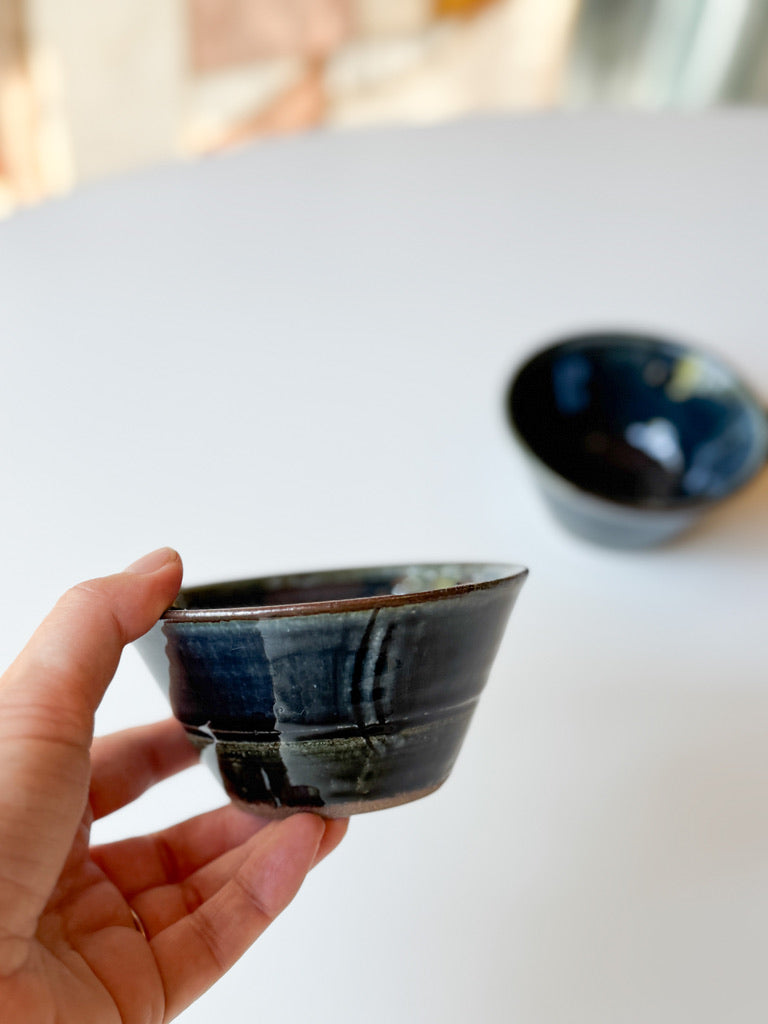 Kajiya Kiln - Small bowl, Indigo