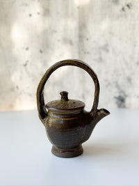 Nakadera kiln - Teapot with handle