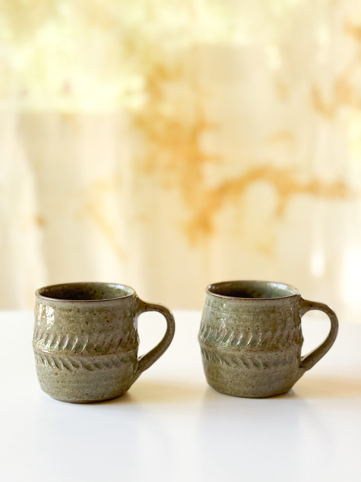 Kajiya Kiln - Mug Cup, Barrel Shinogi