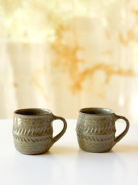 Kajiya Kiln - Mug Cup, Barrel Shinogi