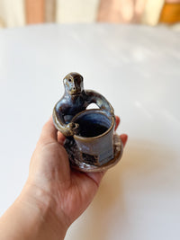 Nakadera kiln - Monkey holding a cup!