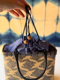 Yasuo Fukusaki - Bamboo basket, patterned
