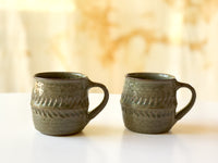 Kajiya Kiln - Mug Cup, Barrel Shinogi