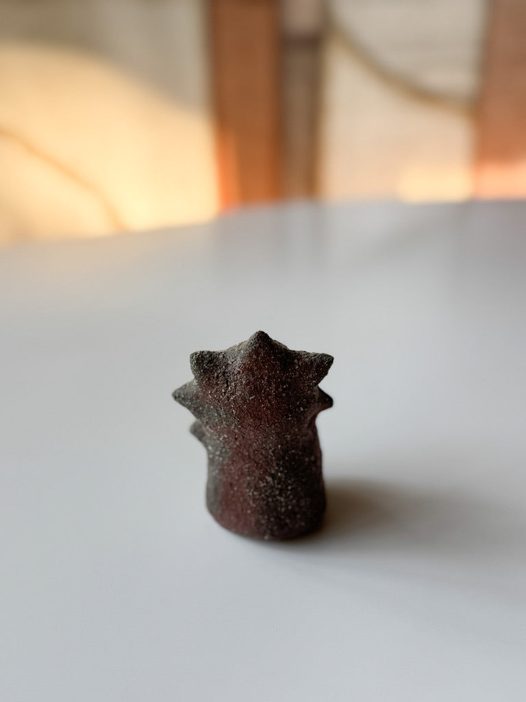 Nakadera kiln - Small Creature Figurine, Sun