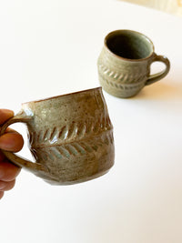 Kajiya Kiln - Mug Cup, Barrel Shinogi