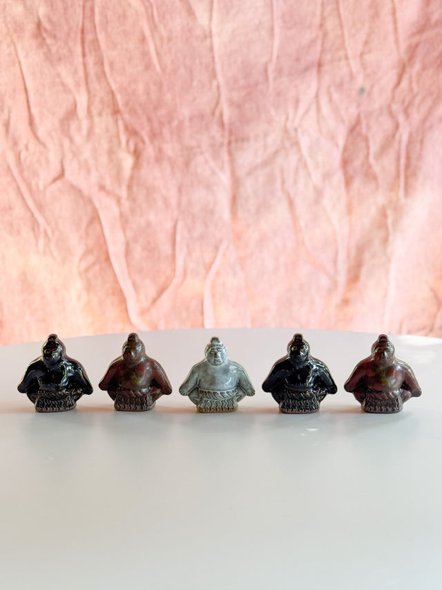 Nakadera kiln - Sumo Wrestler Paperweight