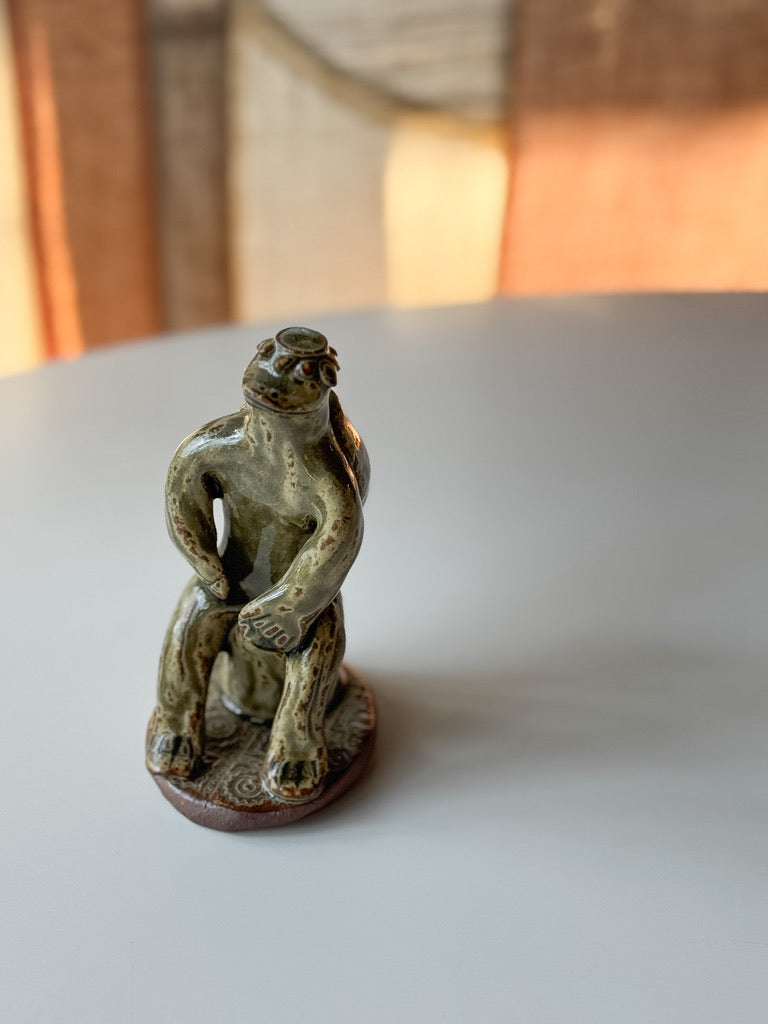Nakadera kiln - "Kappa" Ceramic Figurine