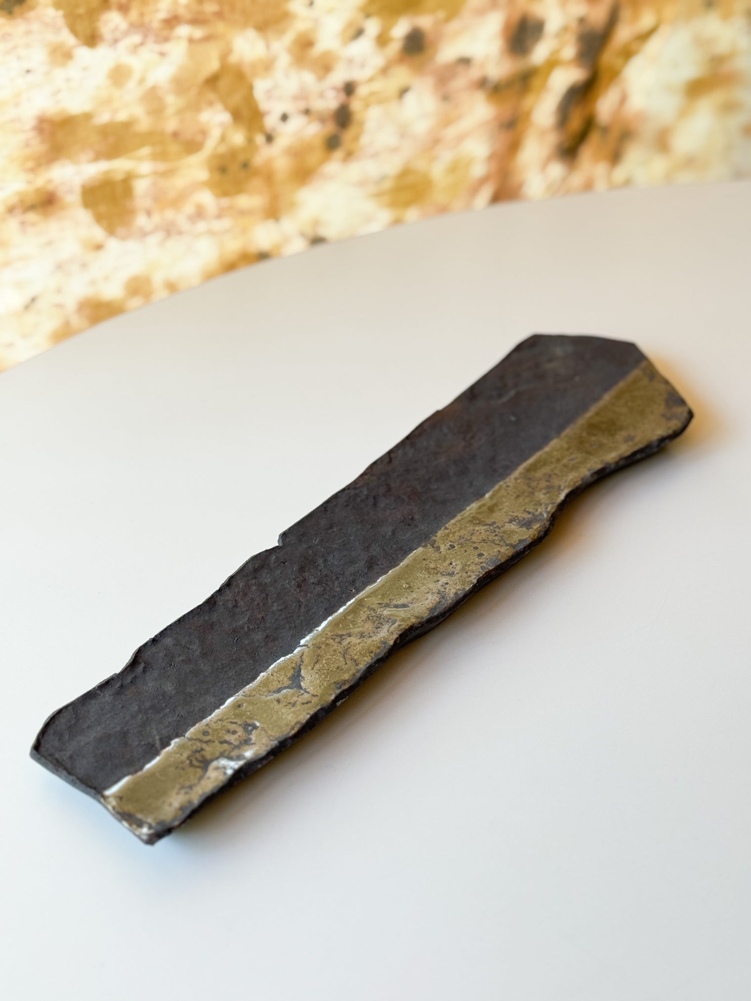 Moriyama Kiln - "Ishizara" Lava stone platter
