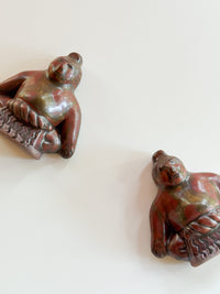 Nakadera kiln - Sumo Wrestler Paperweight