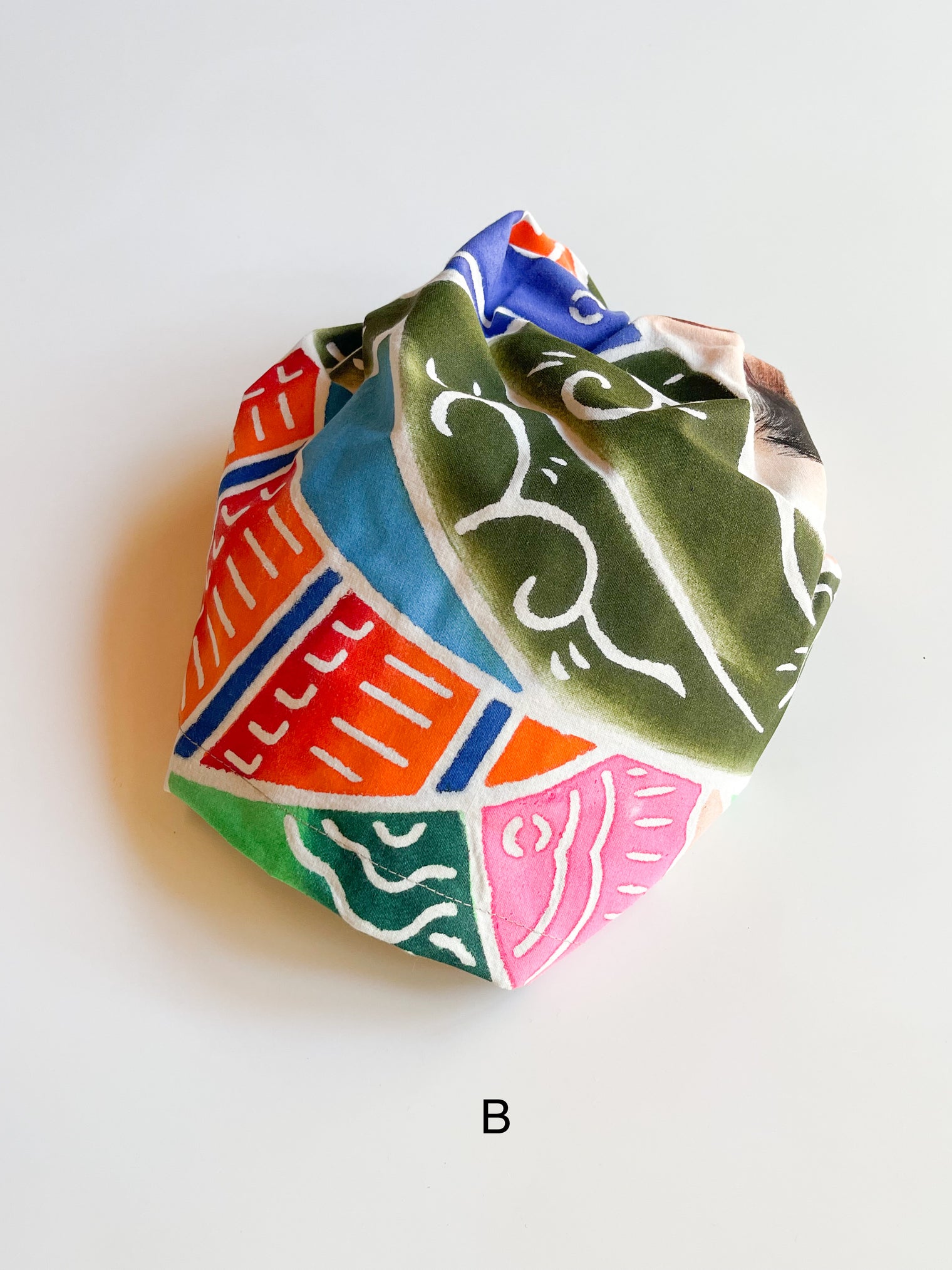 Shimoura Bentenkai - Upcycled vintage headwear B