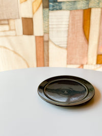 Kajiya Kiln - 8" Plate, Indigo Blue x Deep Green