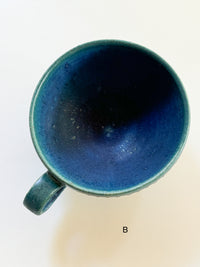 Ayoo Pottery by Naoki Kanazawa - Soup cup, "Blue scenery"