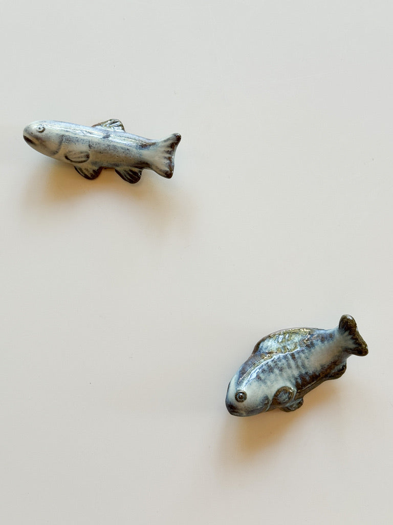 Nakadera kiln - Fish utensil rest, A