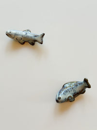 Nakadera kiln - Fish utensil rest, A