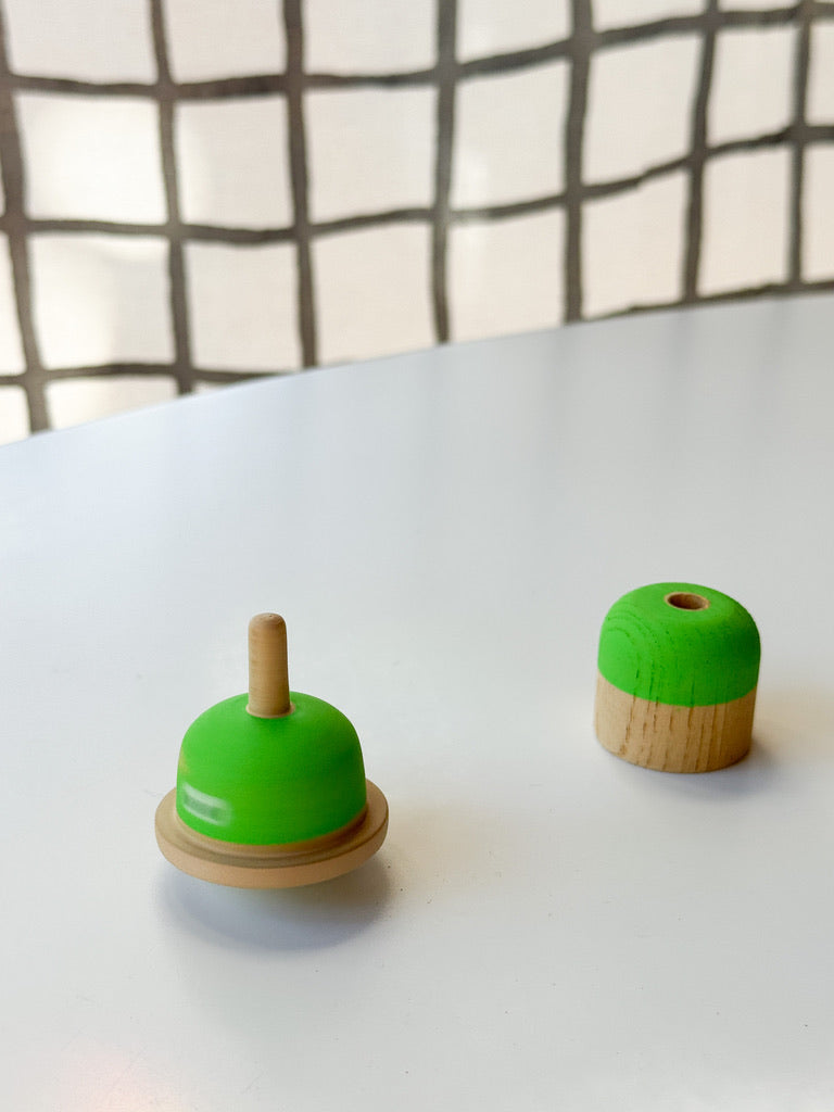 Wooden Top Toy - Kappa