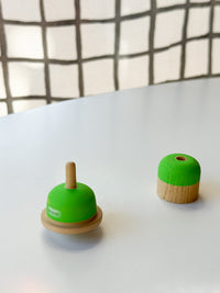 Wooden Top Toy - Kappa