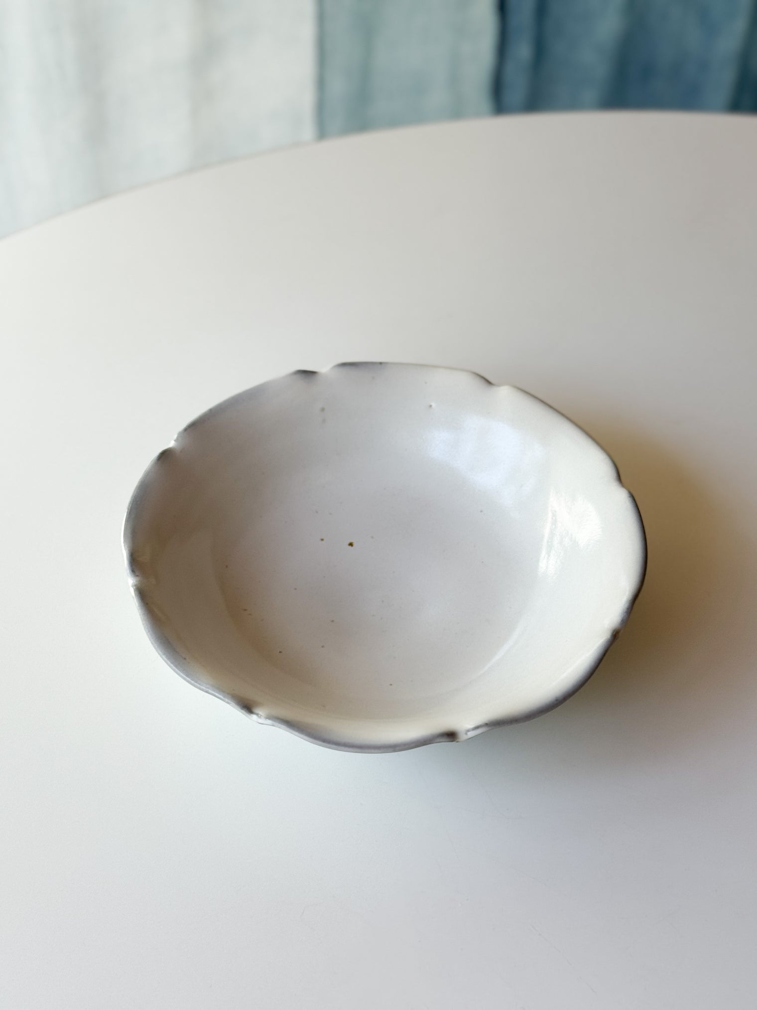 Yamanokuchi Kiln -  "Moonglight" Flower Bowl, L