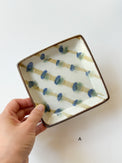 Chihiro Kiln, square plate, Yoka Good Things