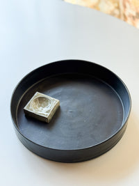 Yamanokuchi Kiln - Tiny Square Garnish Holder, Light