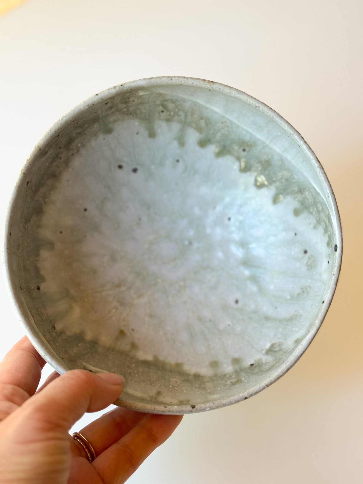 Moriyama Kiln - Bowl, Brush Pattern, Light