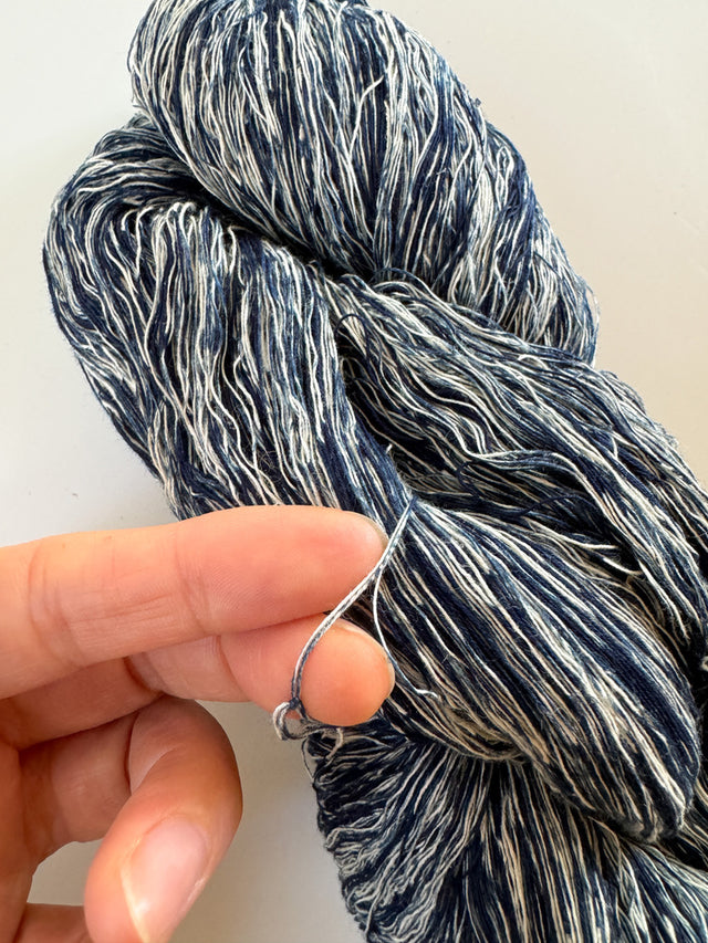 Ikeda Kasuri Kobo - Indigo Dyed Cotton Thread, "Kasuri Ito", E