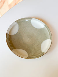 Kajiya Kiln - Plate, Makugake White