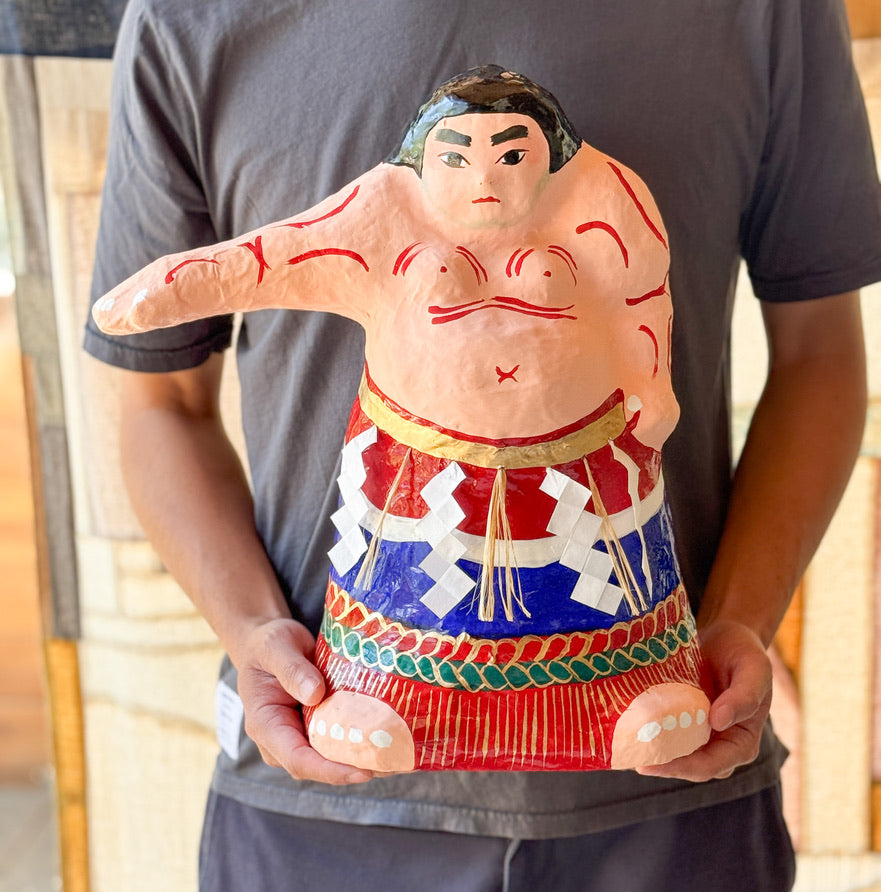 Paper Mache Doll - Rikishi Sumo Wrestler!