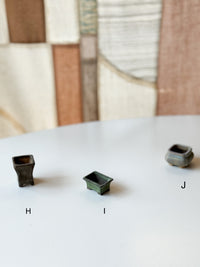 Tiny Vintage Planters – from Kyushu (maybe!)
